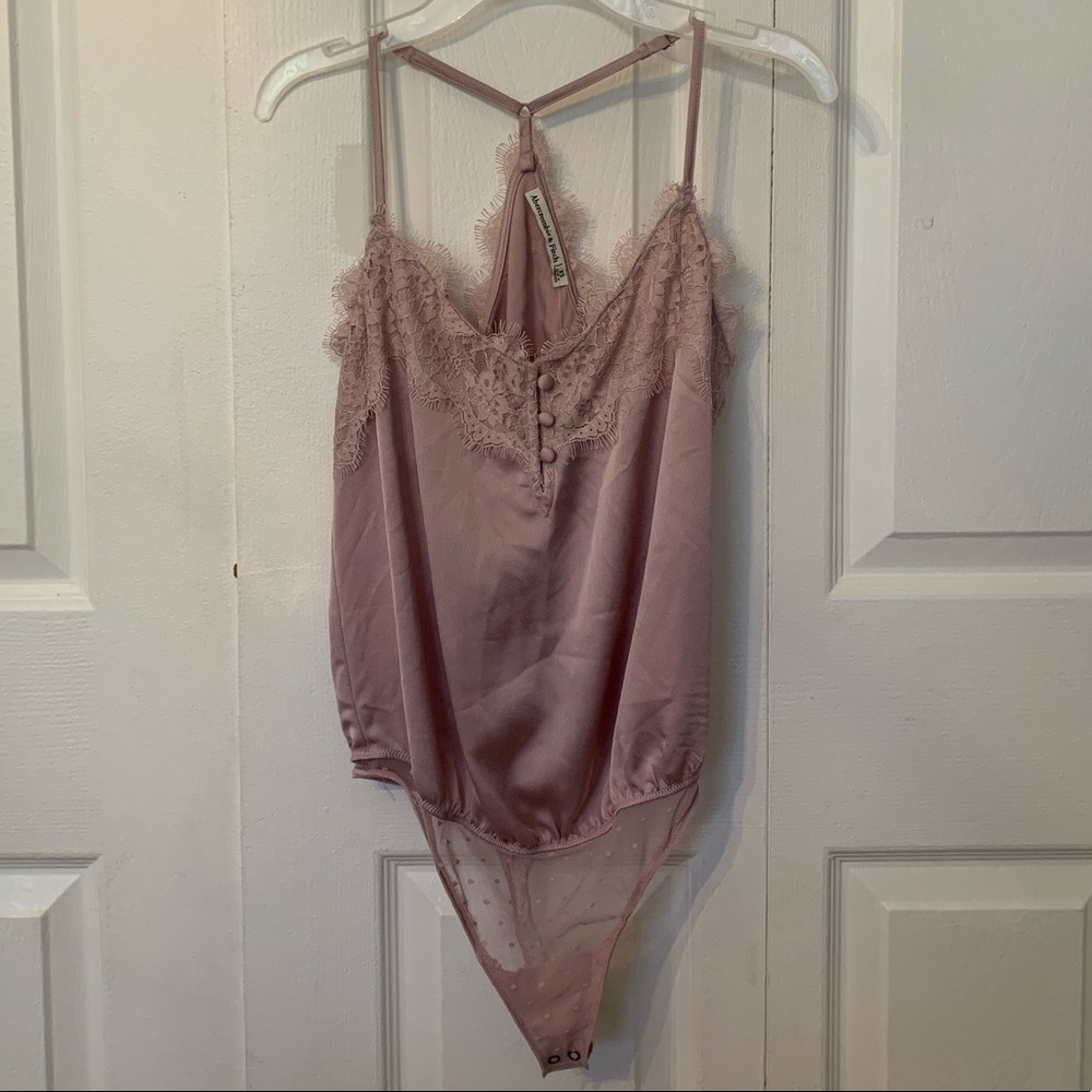 Abercrombie & Fitch Lace Cami Bodysuit